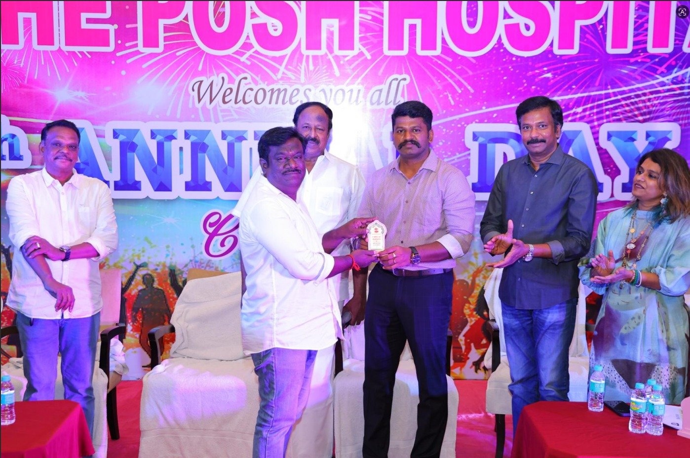 Nursing Department receiving the Shripanjavarnam Award